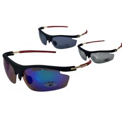 Classic Wide Sports Sunglasses (12Pcs)