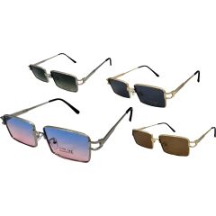 Fashion Rectangular Sunglasses (12Pcs)