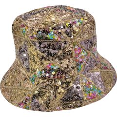 Sequin Fisherman Bucket Hat (12Pcs)
