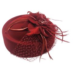 Classic Pillbox Facinator Hat