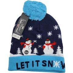 X-Mas/Christmas Beanie Hat (12Pcs)