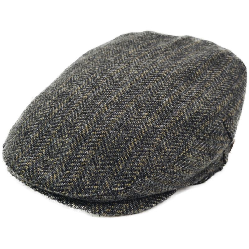 Classic Herringbone Flat Cap