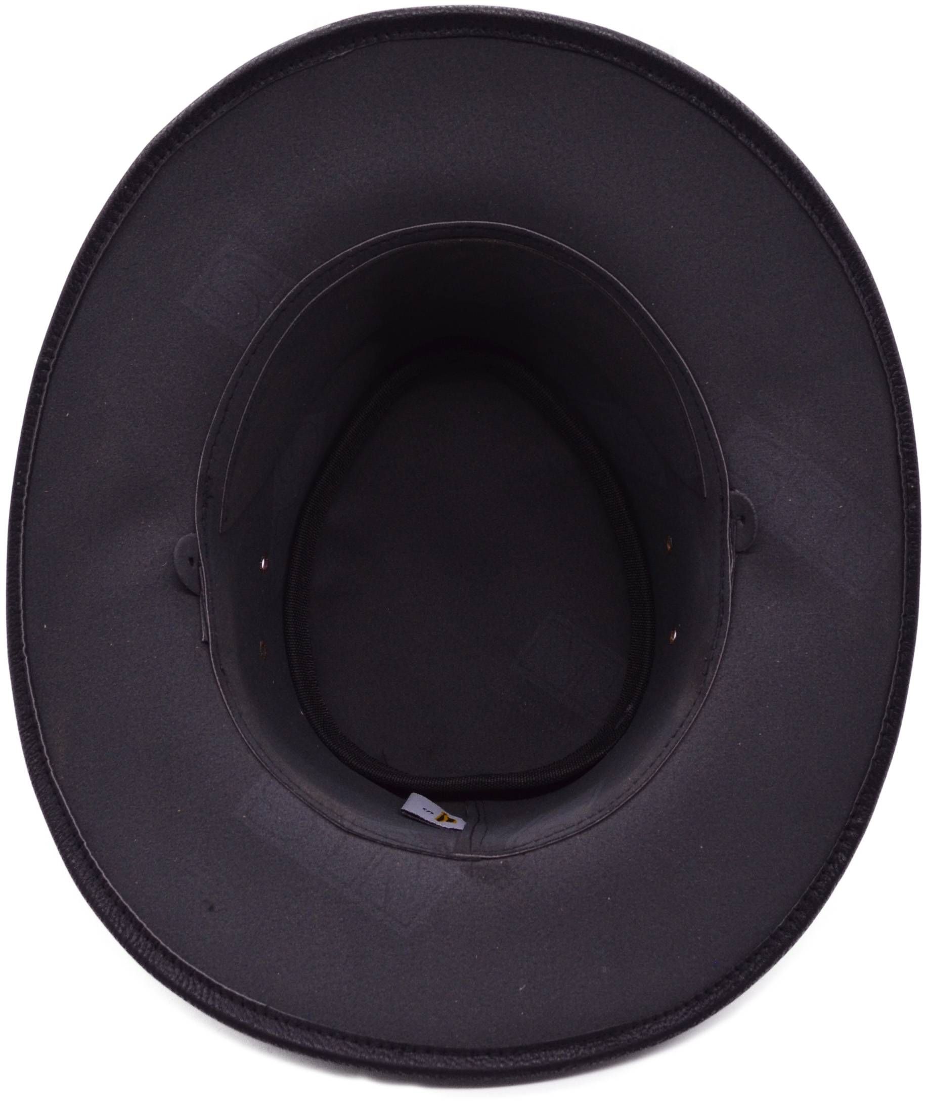 Faux Leather Cowboy Hat EA