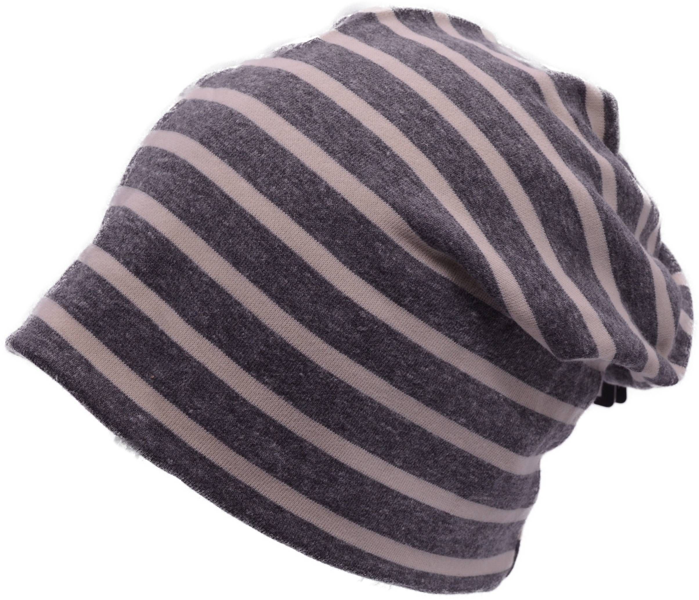 Striped Slouch Beanie (12pcs) | | EA