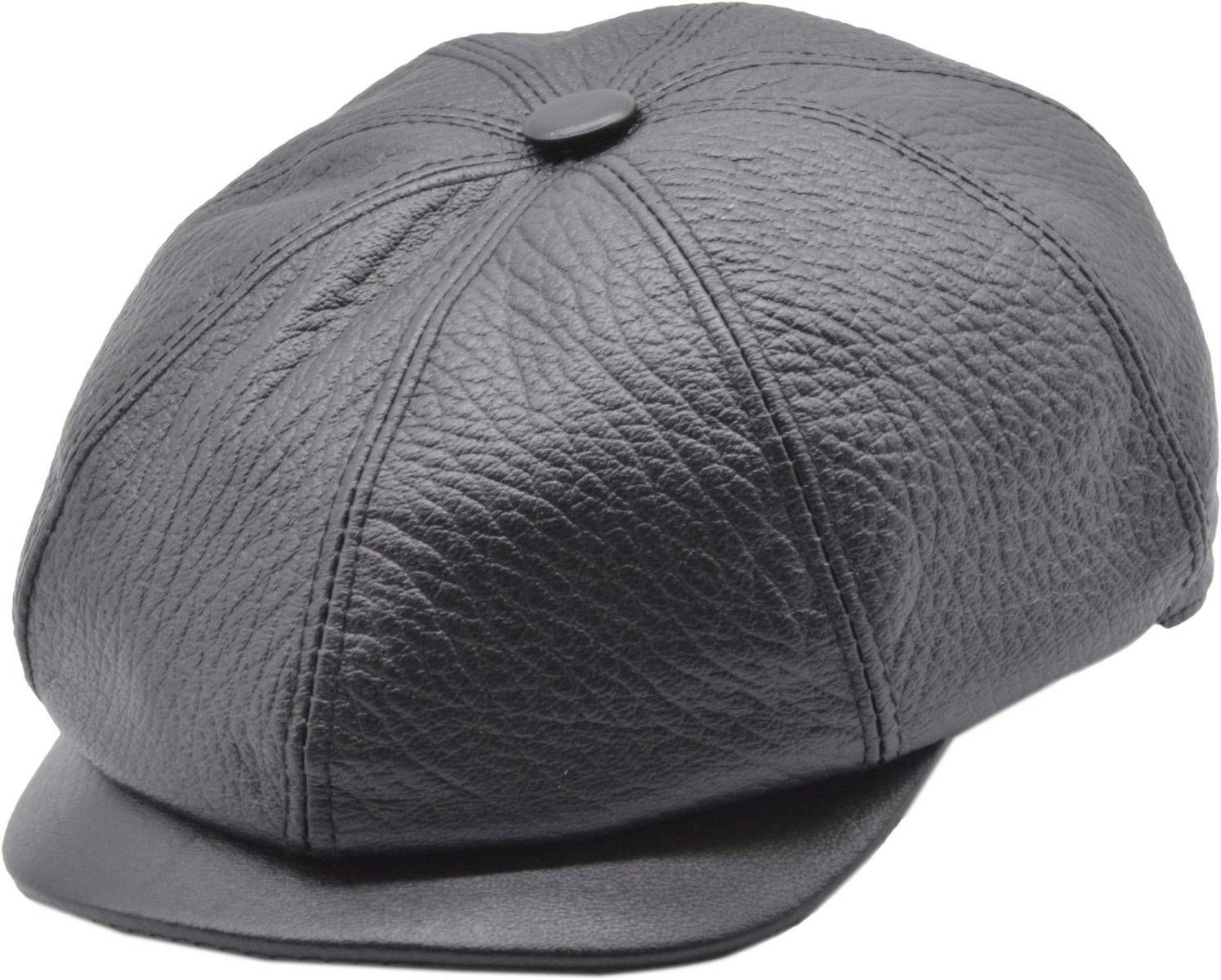 Newsboy Genuine Leather Cap