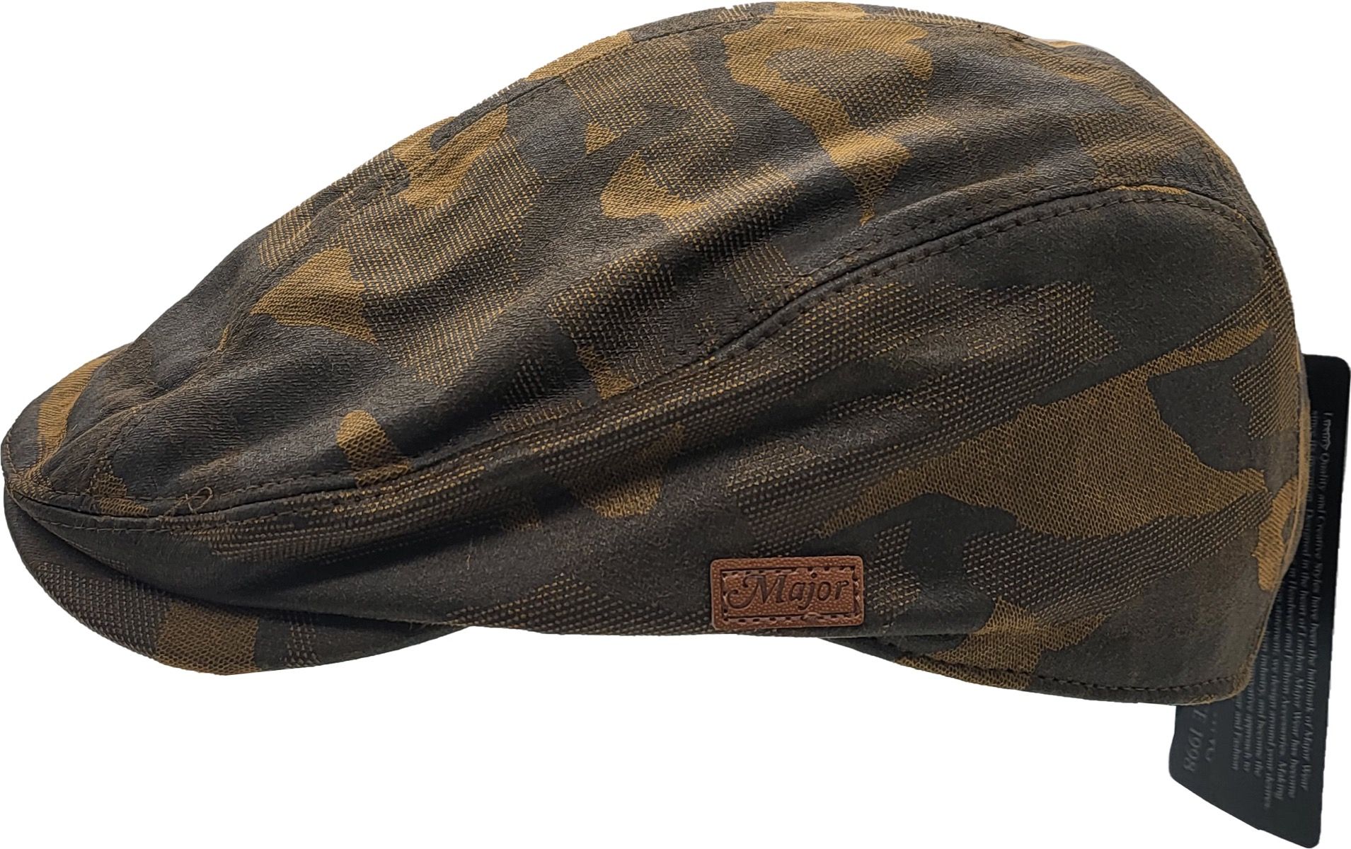 Classic Camouflage Wax Flat Caps