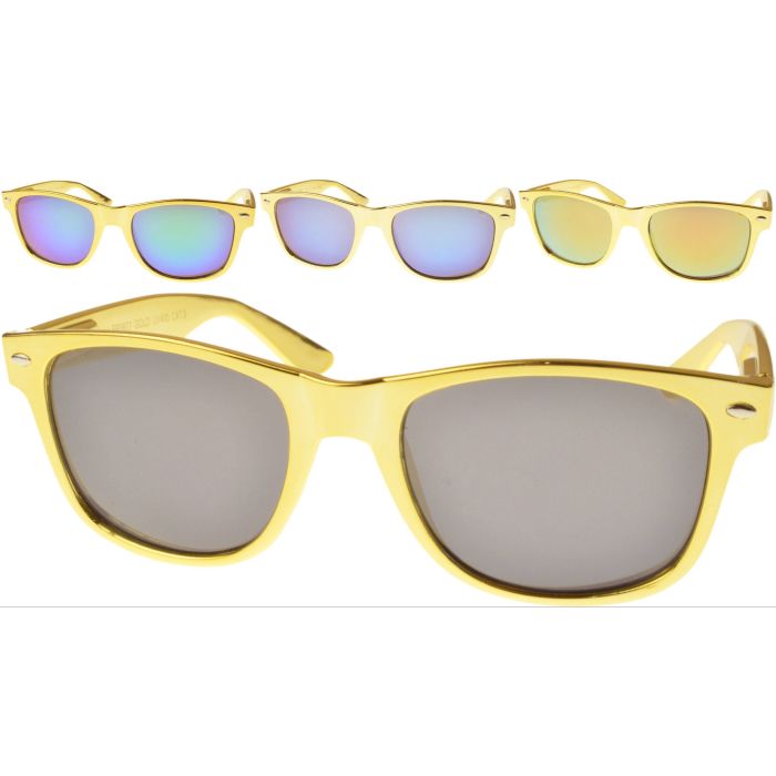 gold wayfarer sunglasses