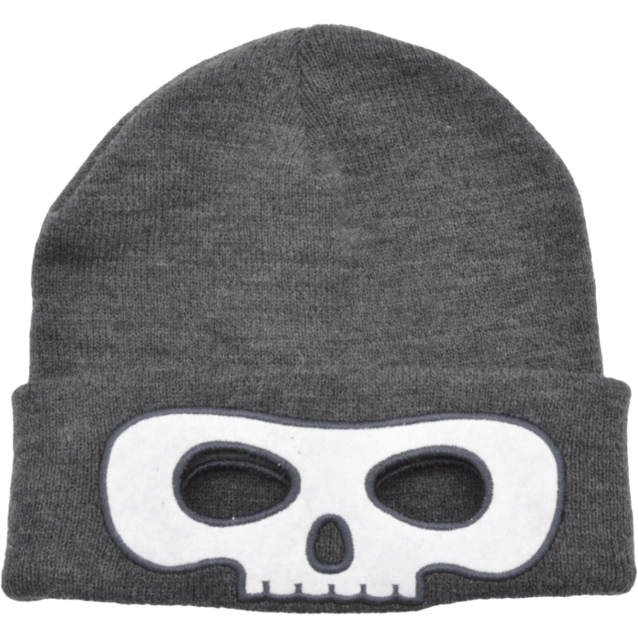 Skull Beanie Hat (12pcs)