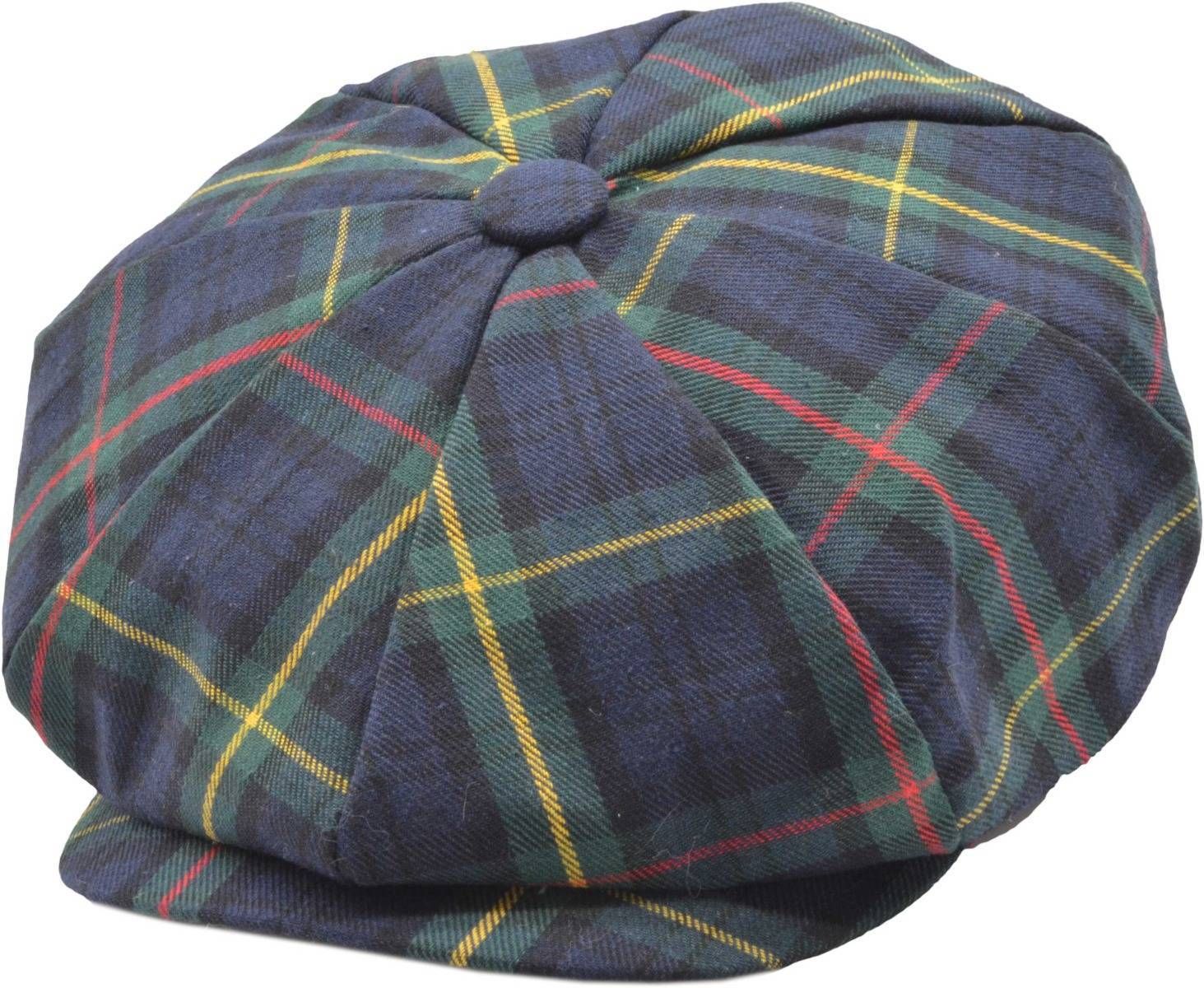 Newsboy Tartan Cap